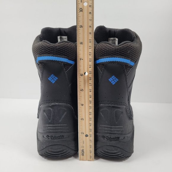 Columbia Bugaboot Women's Black Blue Waterproof Snow Boots BY1332-010 US Size 7 - Picture 9 of 10